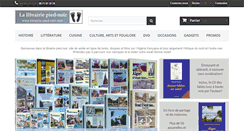 Desktop Screenshot of librairie-pied-noir.com
